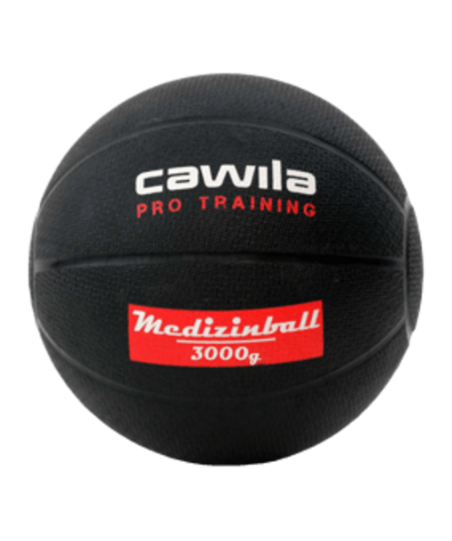 Cawila LIGA Medizinball | schwarz | Größe 3,0 Kg