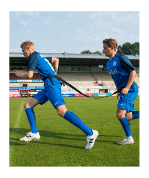 Cawila ACADEMY Reaktionsgürtel | schwarz/weiß | Größe 150cm
