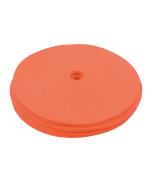 Cawila ACADEMY Markierungsscheiben 10er Set | orange | Größe 15mm