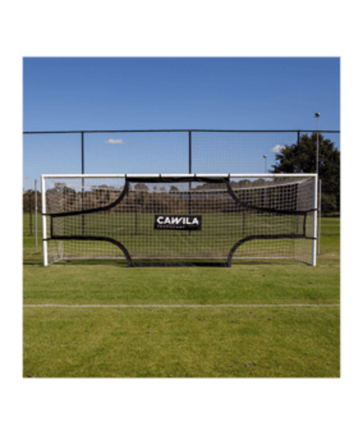 Cawila ACADEMY Target Netz | Größe 5,00 x 2,00m | schwarz/weiß