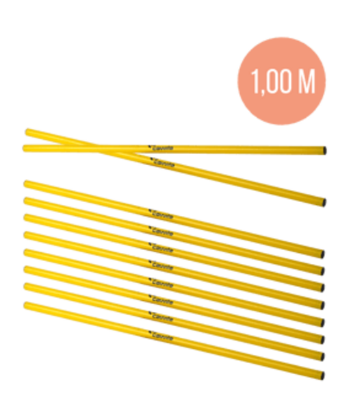 Cawila ACADEMY Trainingsstange 1,00m | gelb