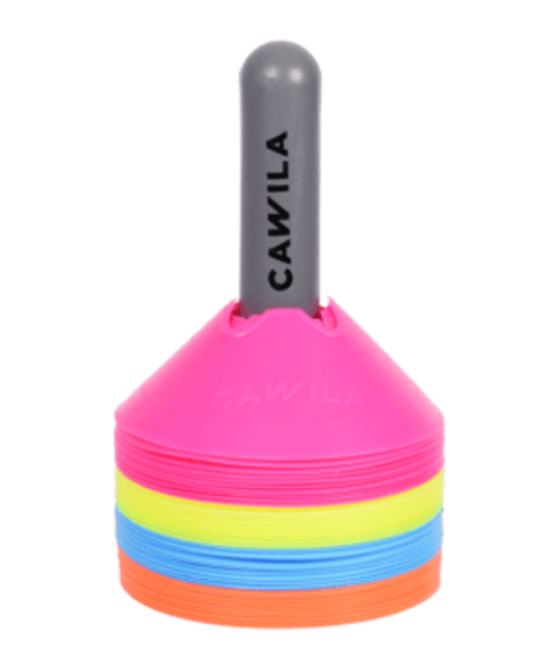 Cawila ACADEMY Markierungsscheiben M 40er Set SHINE | mit Scheibenhalter