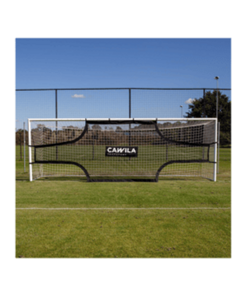 Cawila ACADEMY Target Netz | Größe 7,32 x 2,44m | schwarz/weiß