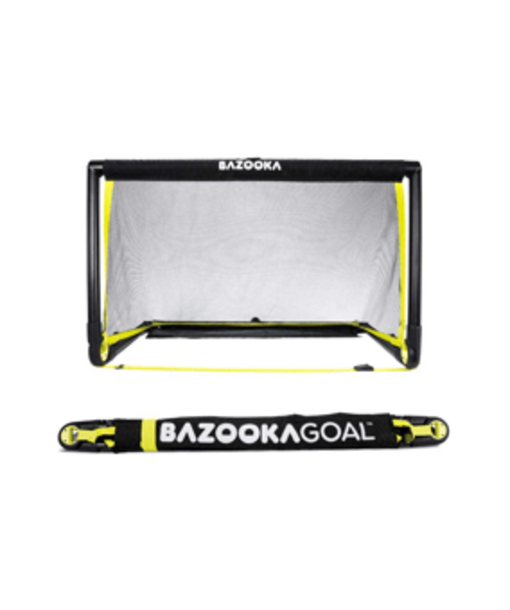 Bazookagoal Teleskoptor | 120x75cm | Schwarz Gelb