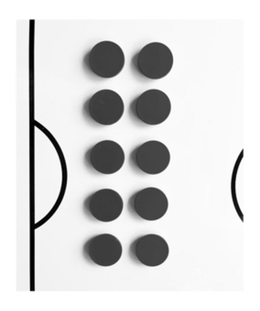 Cawila PRO Rundmagnet | 10er Set | 30mm | schwarz