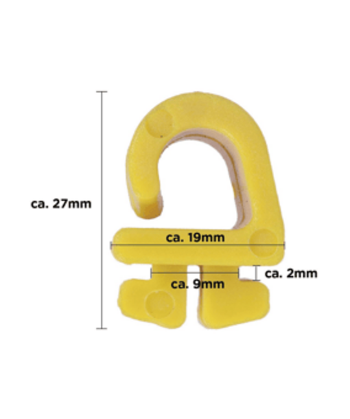 Cawila CORE Tornetzhaken Typ 1 | 10er Set