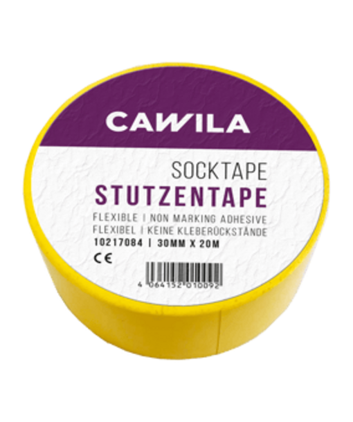 Cawila ACADEMY Stutzentape | gelb | Maße: 3,0cm x 20m