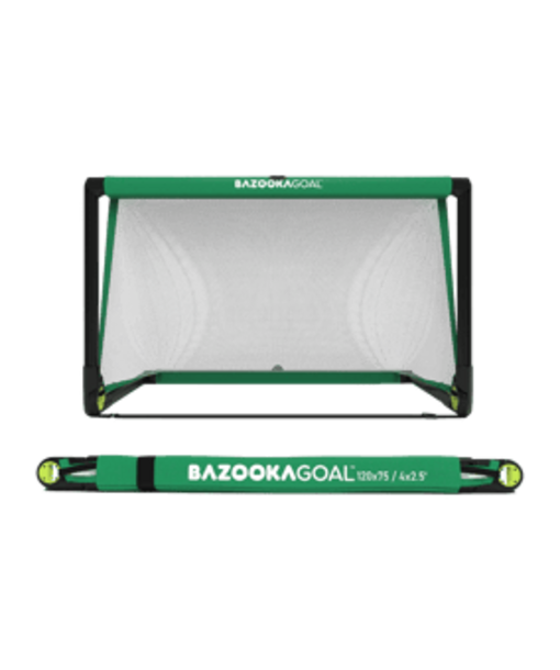 Bazookagoal Teleskoptor | 120x75cm | Grün Weiss