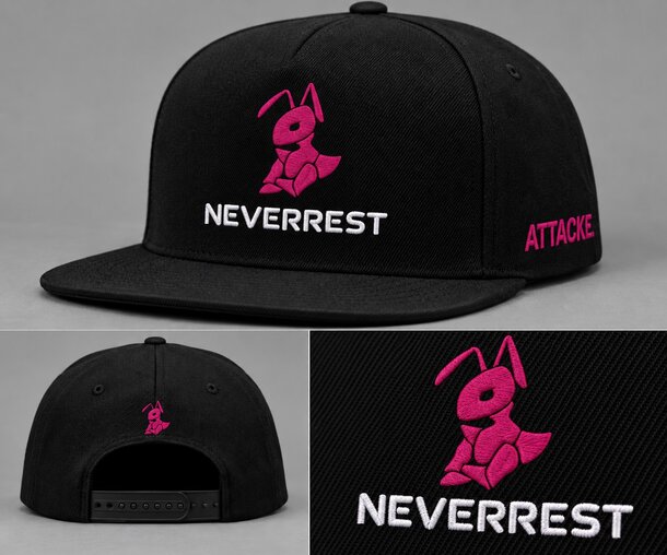 NEVERREST Cap – Ant Attacke Pink