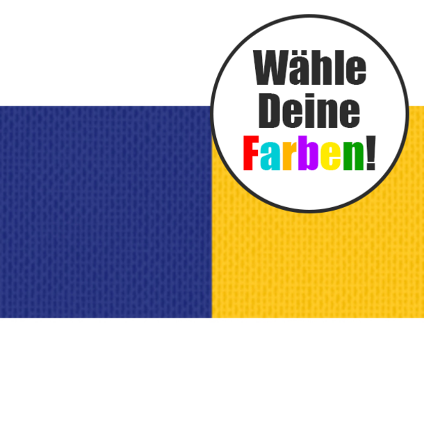 Halsbänder, zweifarbig mit Verschluss, 2,2cm Breite