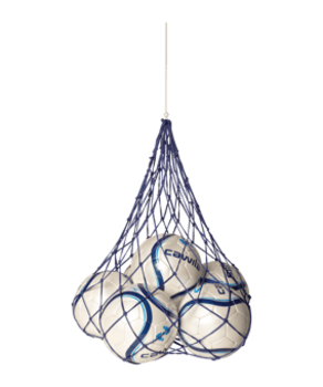 Cawila CORE Nylon-Ballnetz | blau | Größe 10 Fußbälle