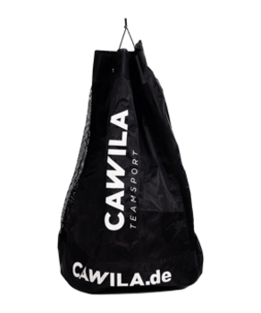 Cawila ACADEMY Ballsack | schwarz | Größe 12 Fußbälle