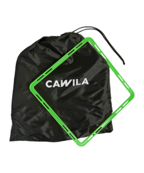 Cawila ACADEMY Koordinationsleiter SQUARE | 6 Quadrate + 5 Clips| grün
