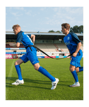 Cawila ACADEMY Reaktionsgürtel | schwarz/weiß | Größe 150cm
