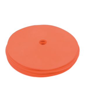 Cawila ACADEMY Markierungsscheiben 10er Set | orange | Größe 15mm