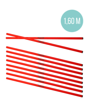 Cawila ACADEMY Trainingsstange 1,60m | rot