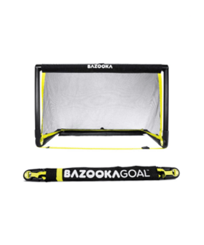 Bazookagoal Teleskoptor | 120x75cm | Schwarz Gelb