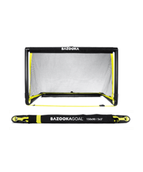 Bazookagoal Teleskoptor | 150x90cm | Schwarz Gelb