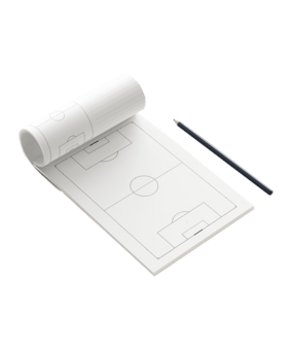 Cawila PRO Notepad | Fußball | 50 Blatt | A6