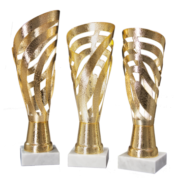 3er-Serie Pokale "Silah", 42,9 - 49,2 cm